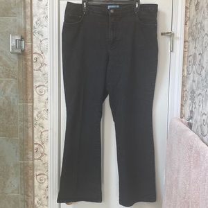 Size 18 Regular Kim Rogers Black Jeans